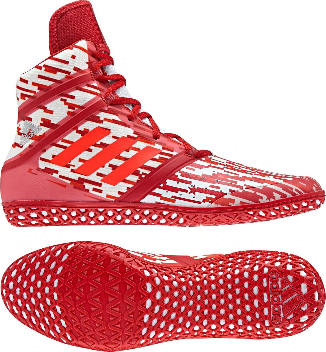 adidas impact red fractal
